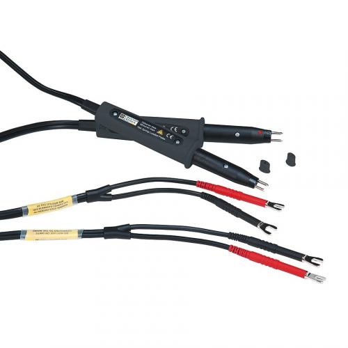 P01103063, Дополнительные провода для микроомметров серии CA62xx, CA10 со щупами-иголками прямые